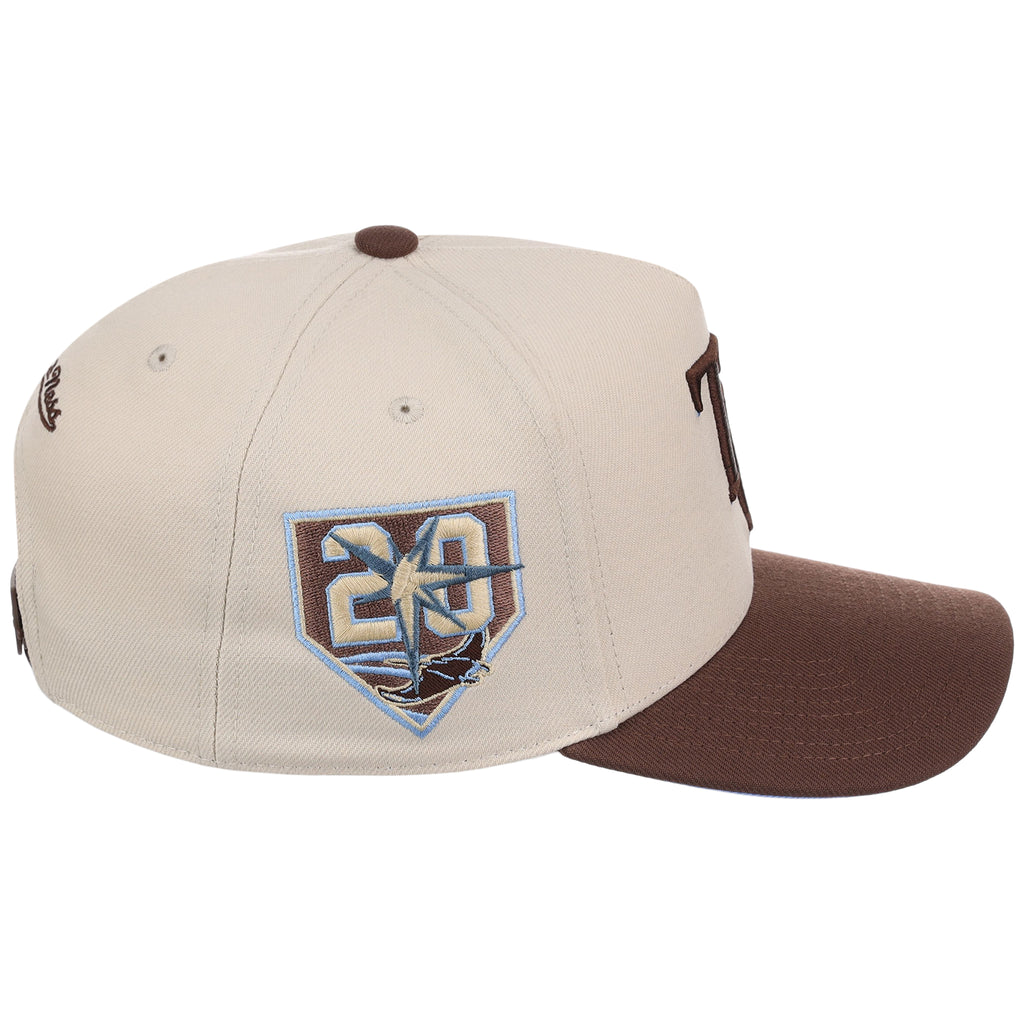 Tampa Bay Rays MLB Leche Blue Mitchell & Ness Pro Pinch