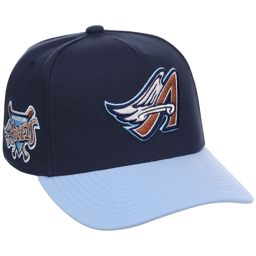 Anaheim Angels MLB Ocean Sky Mitchell & Ness Pro Pinch – LidsHatDrop