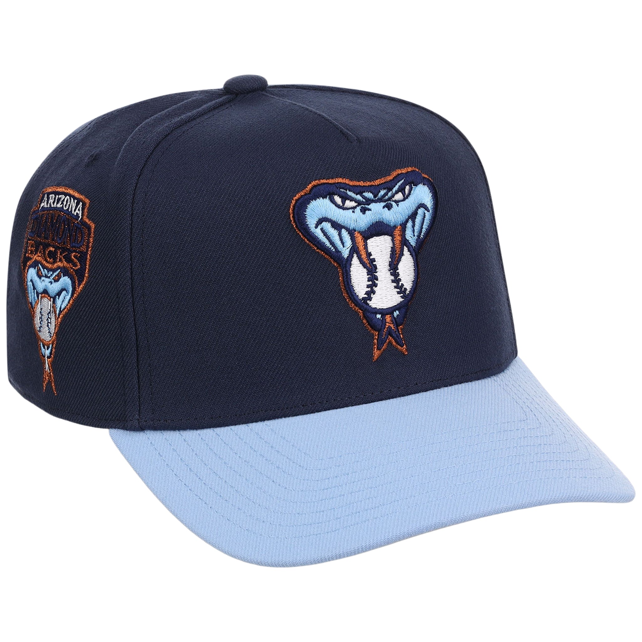 Arizona Diamondbacks MLB Ocean Sky Mitchell & Ness Pro Pinch
