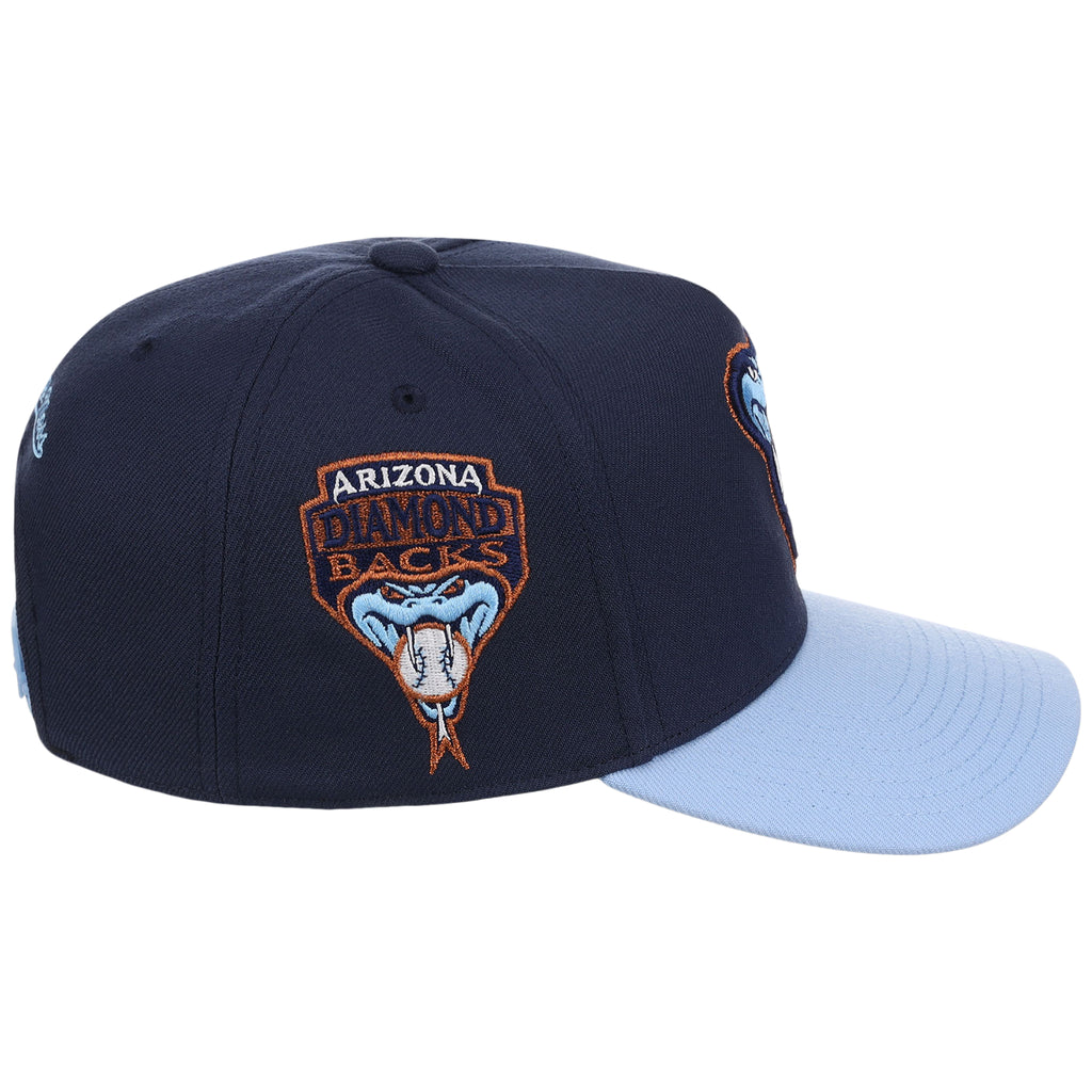 Arizona Diamondbacks MLB Ocean Sky Mitchell & Ness Pro Pinch