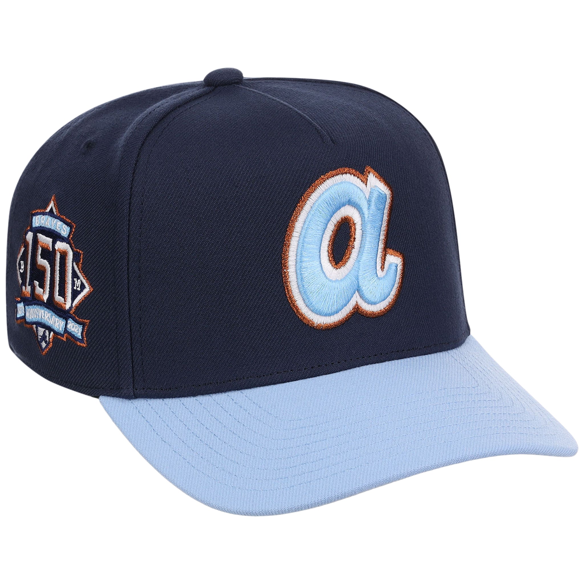 Atlanta Braves MLB Ocean Sky Mitchell & Ness Pro Pinch