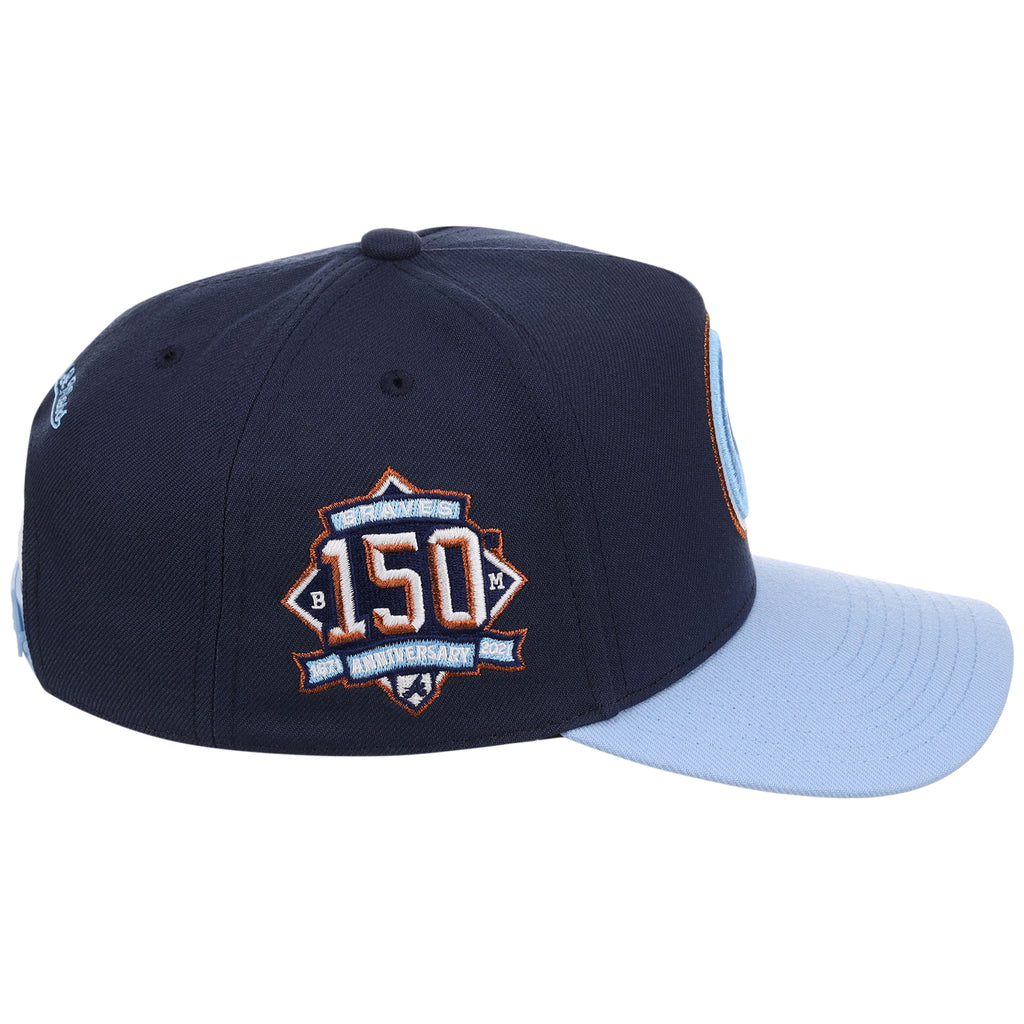 Atlanta Braves MLB Ocean Sky Mitchell & Ness Pro Pinch