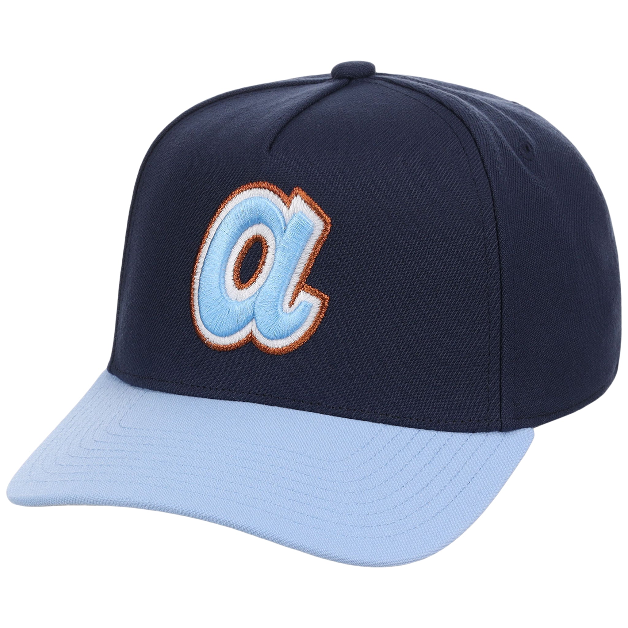 Atlanta Braves MLB Ocean Sky Mitchell & Ness Pro Pinch