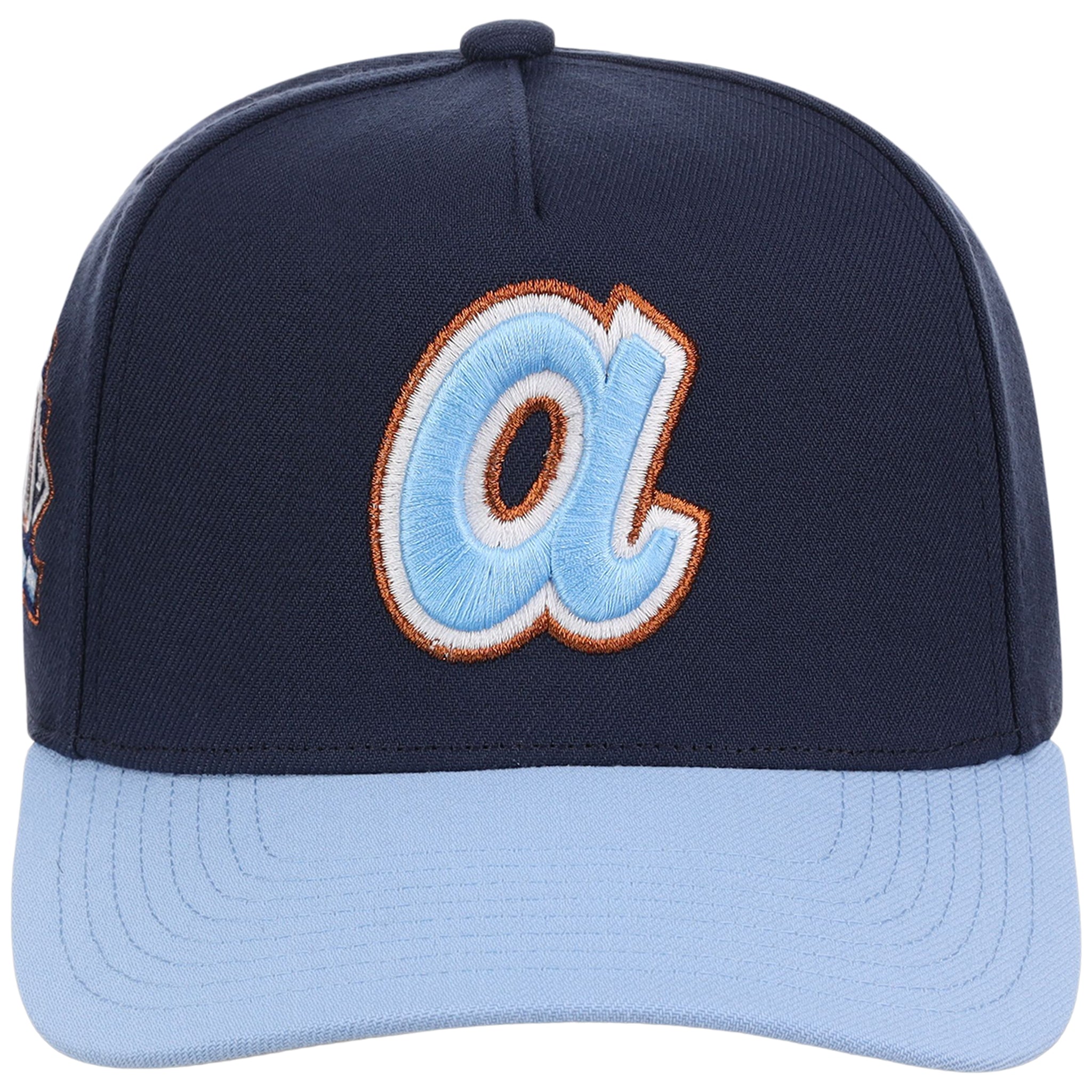Atlanta Braves MLB Ocean Sky Mitchell & Ness Pro Pinch