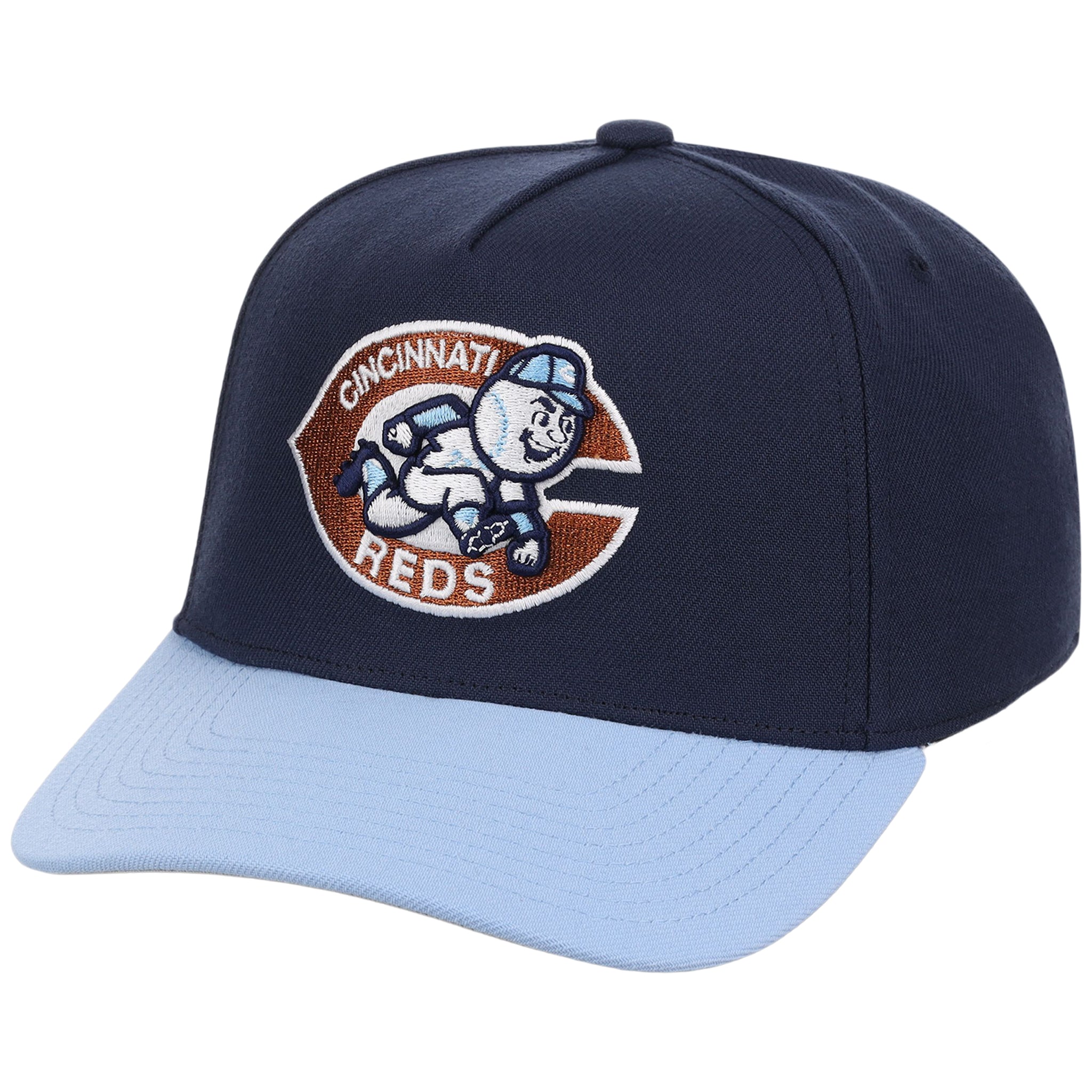 Cincinnati Reds MLB Ocean Sky Mitchell & Ness Pro Pinch
