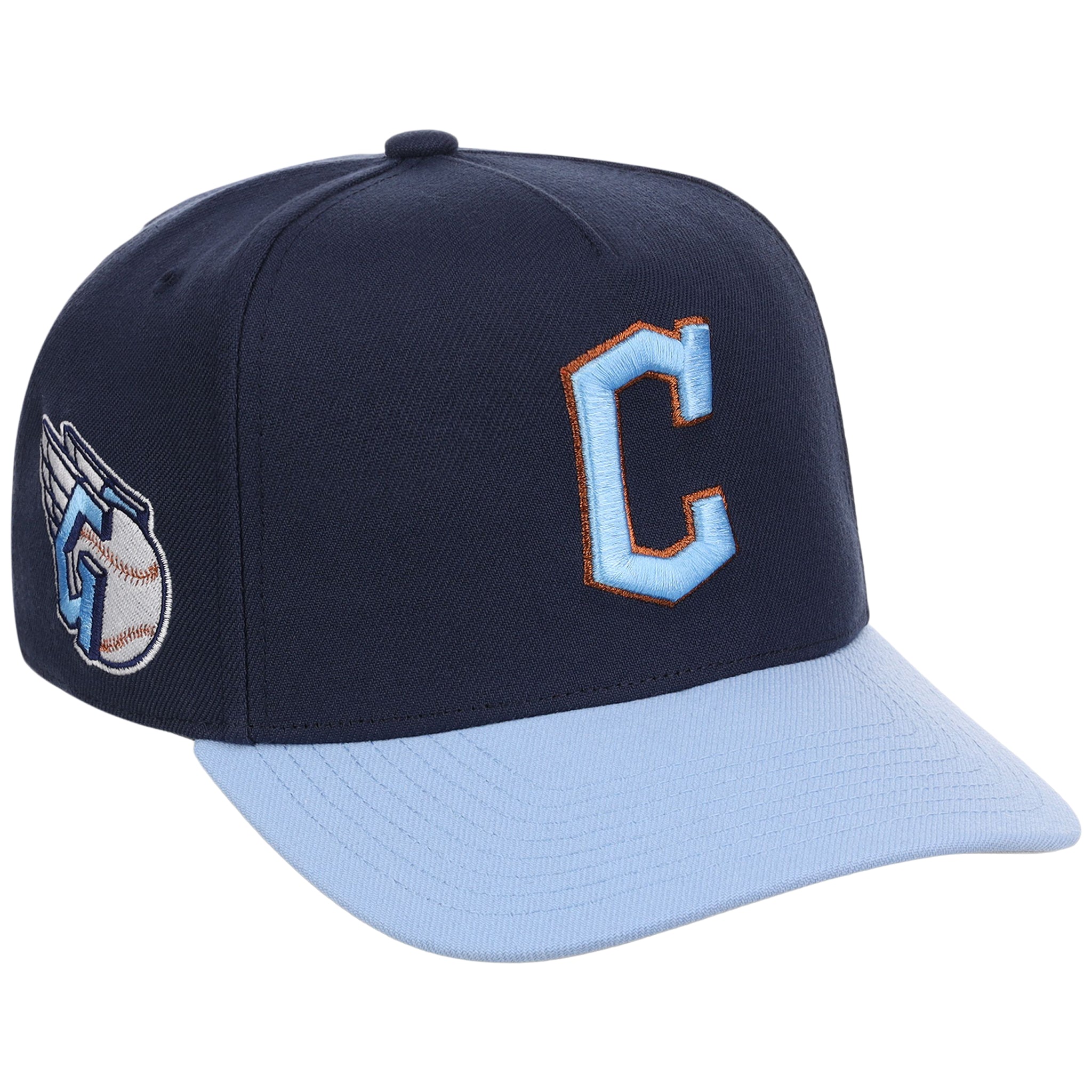 Cleveland Guardians MLB Ocean Sky Mitchell & Ness Pro Pinch