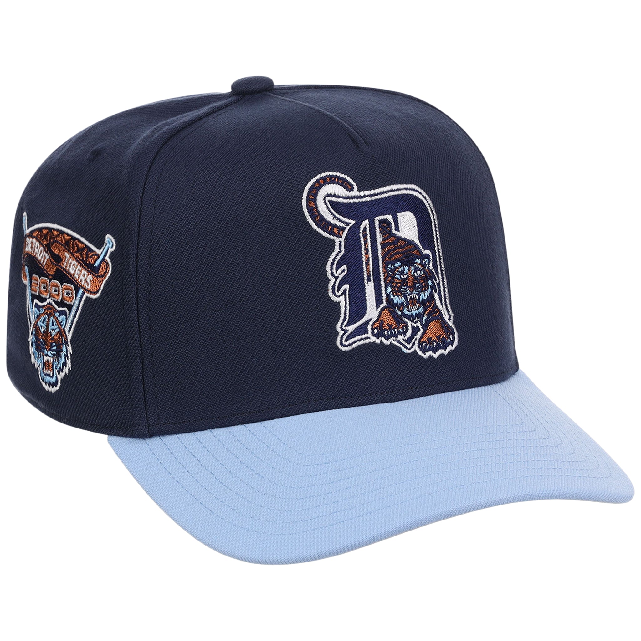 Detroit Tigers MLB Ocean Sky Mitchell & Ness Pro Pinch