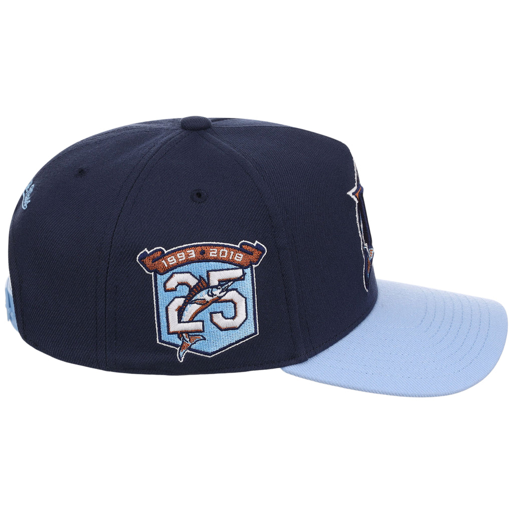 Florida Marlins MLB Ocean Sky Mitchell & Ness Pro Pinch