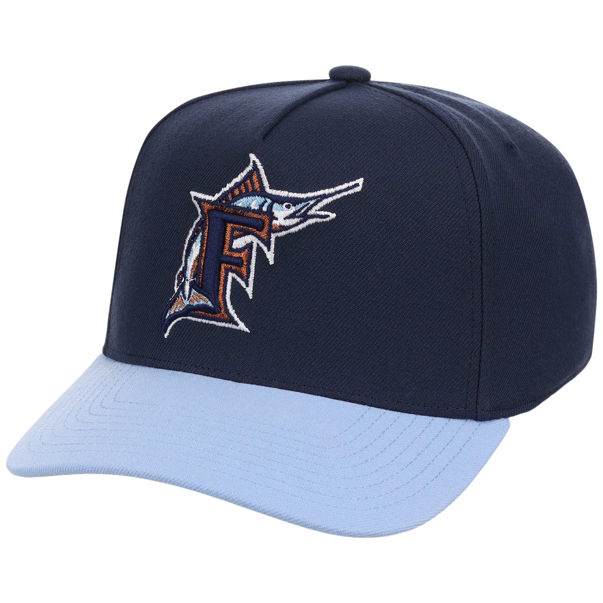 Florida Marlins MLB Ocean Sky Mitchell & Ness Pro Pinch