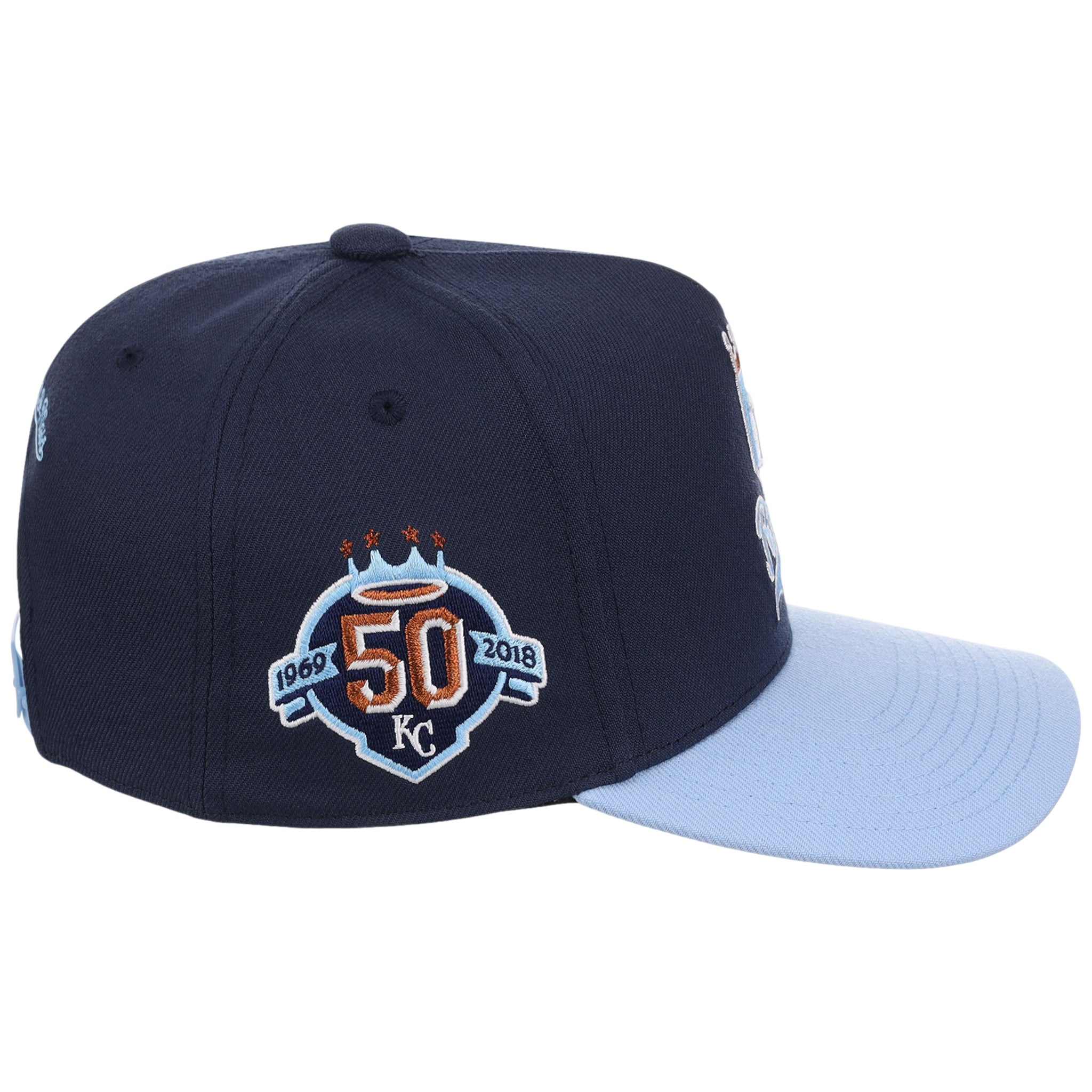 Kansas City Royals MLB Ocean Sky Mitchell & Ness Pro Pinch