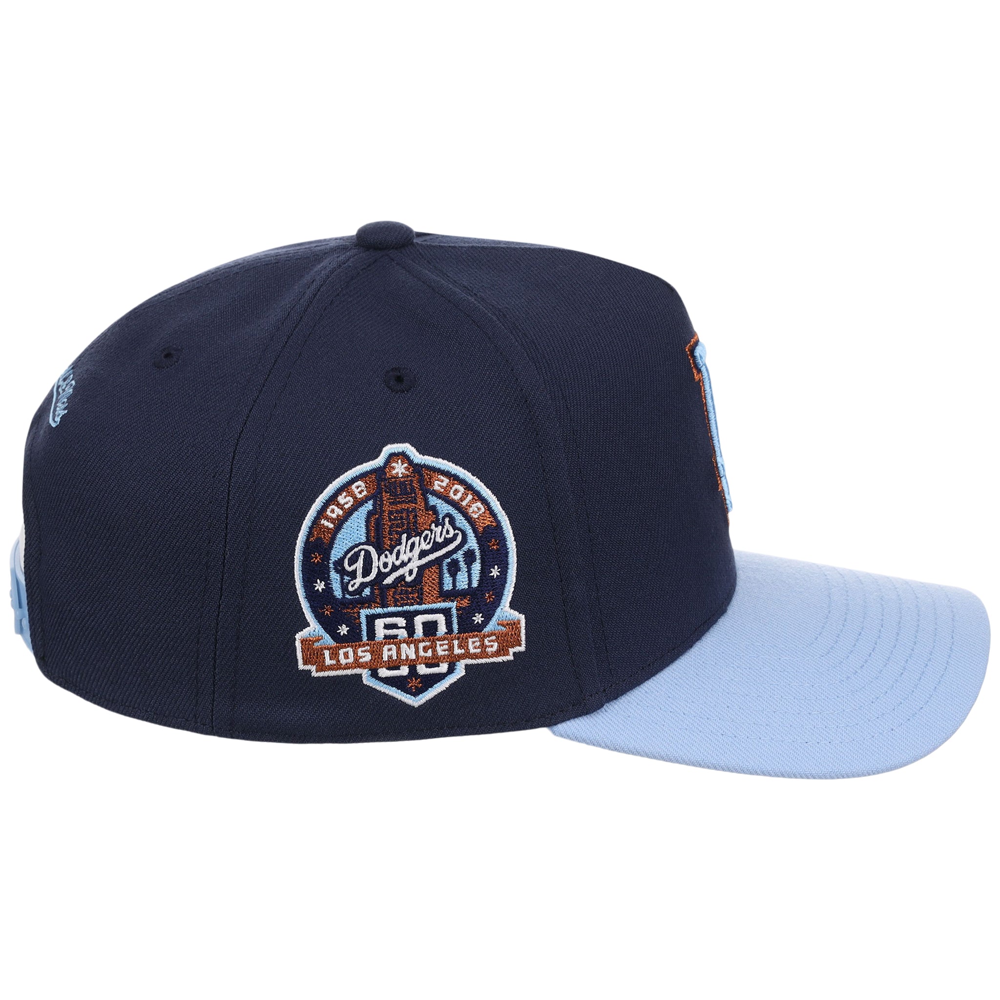 Los Angeles Dodgers MLB Ocean Sky Mitchell & Ness Pro Pinch