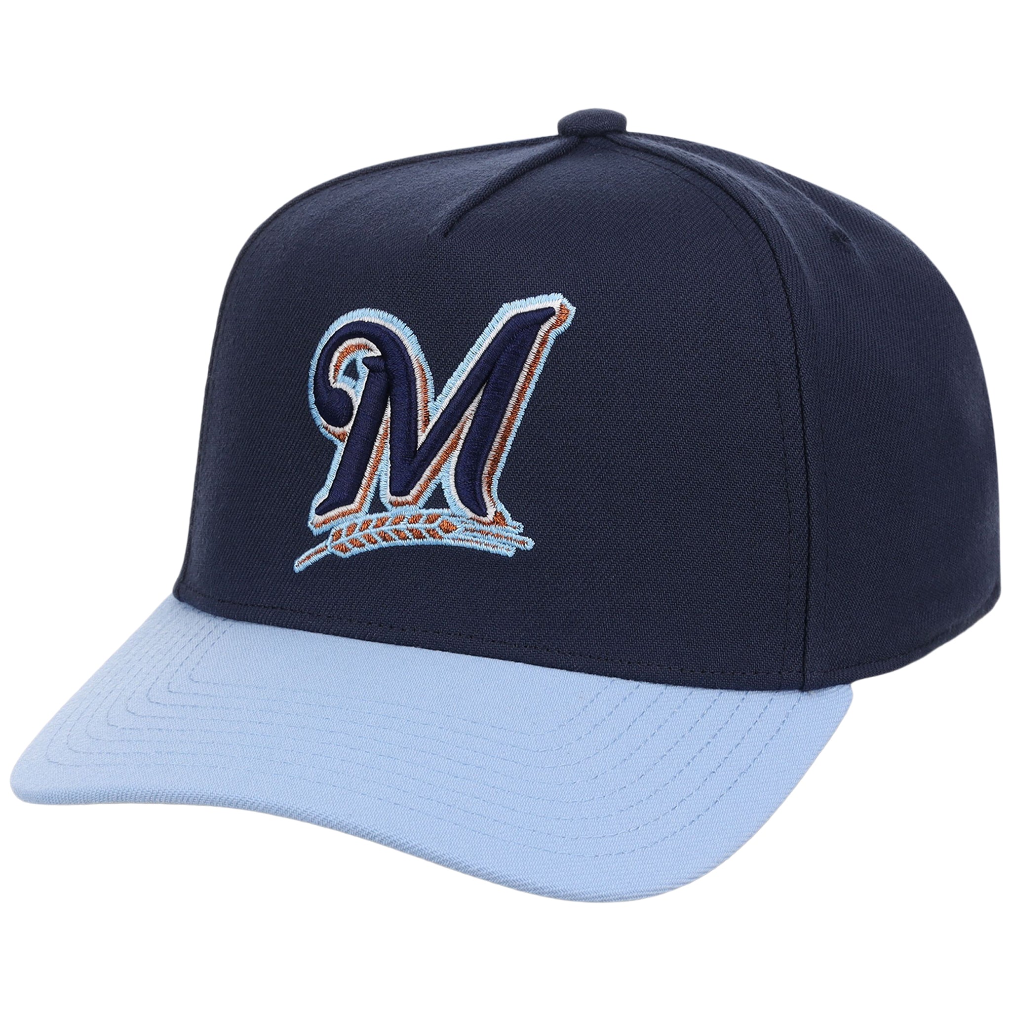 Milwaukee Brewers MLB Ocean Sky Mitchell & Ness Pro Pinch