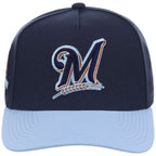 Milwaukee Brewers MLB Ocean Sky Mitchell & Ness Pro Pinch