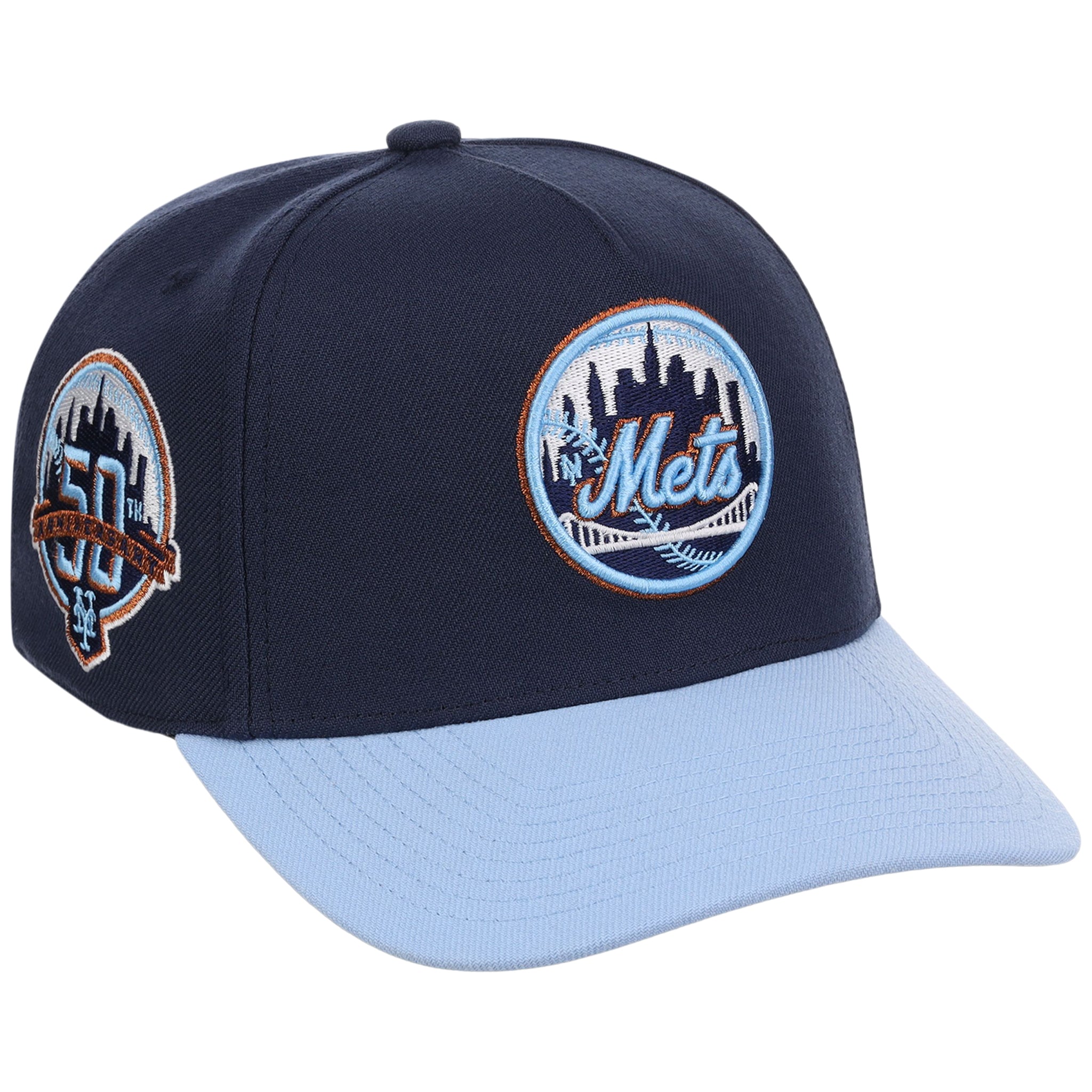 New York Mets MLB Ocean Sky Mitchell & Ness Pro Pinch