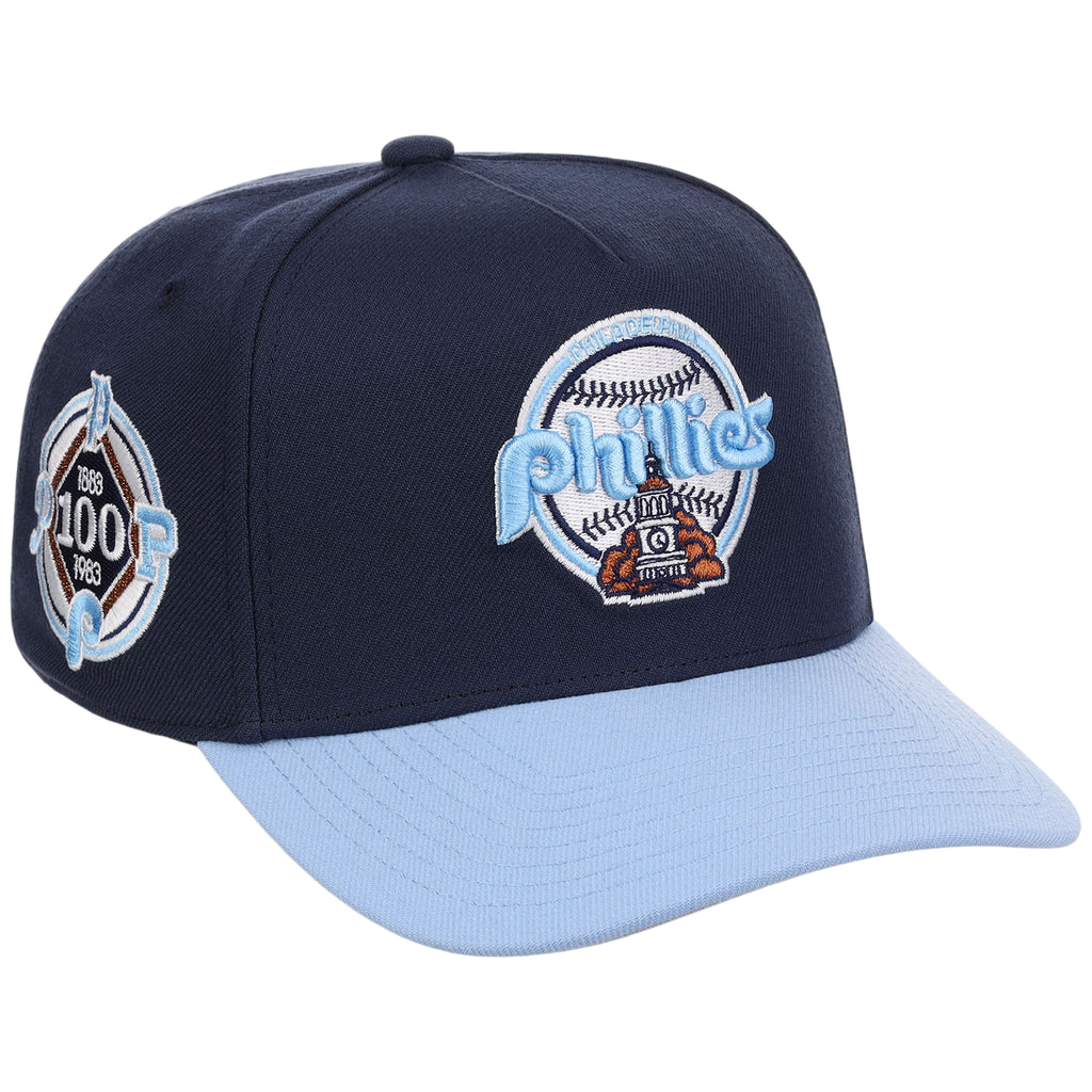 Philadelphia Phillies MLB Ocean Sky Mitchell & Ness Pro Pinch