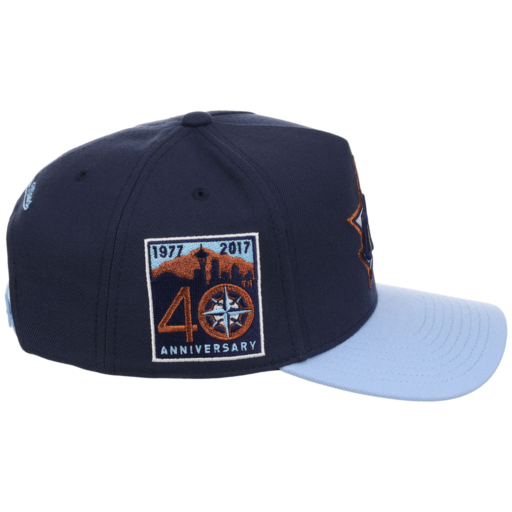 Seattle Mariners MLB Ocean Sky Mitchell & Ness Pro Pinch