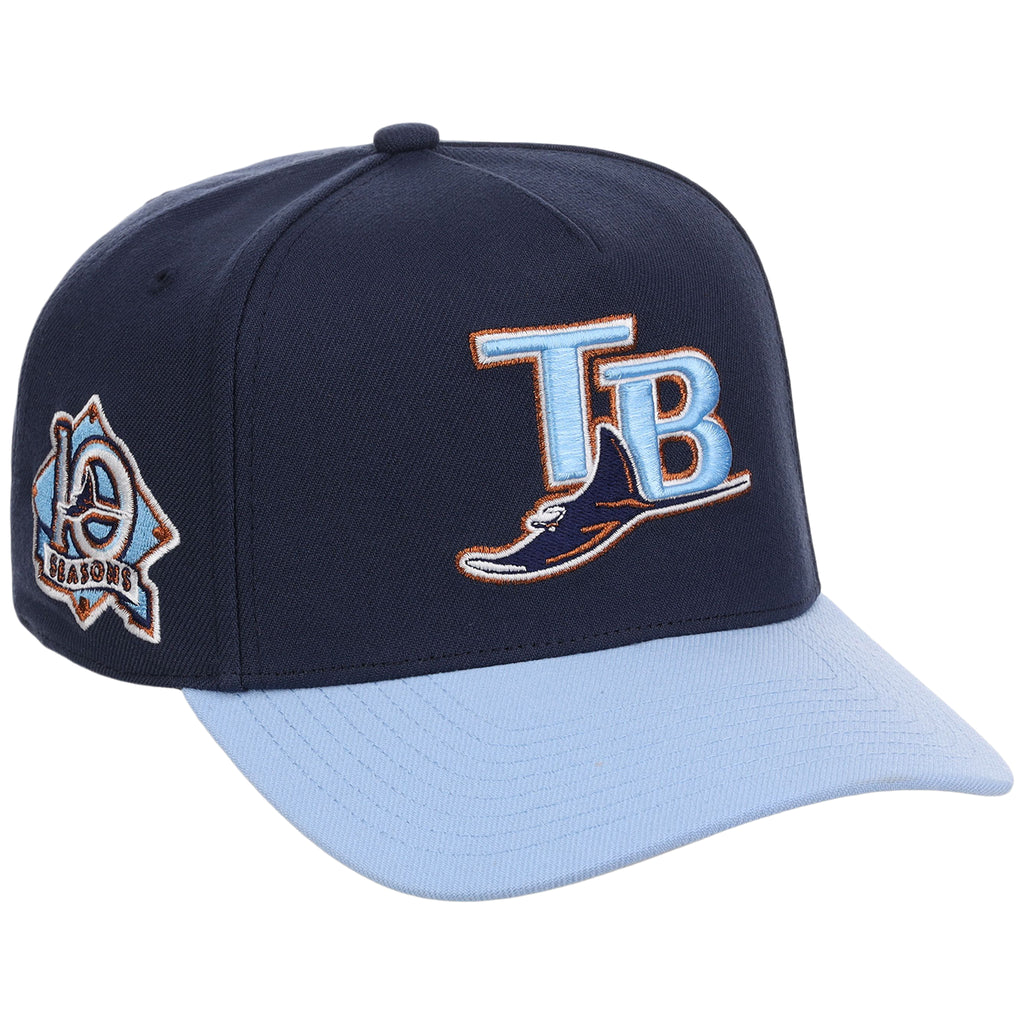 Tampa Bay Rays MLB Ocean Sky Mitchell & Ness Pro Pinch