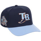Tampa Bay Rays MLB Ocean Sky Mitchell & Ness Pro Pinch