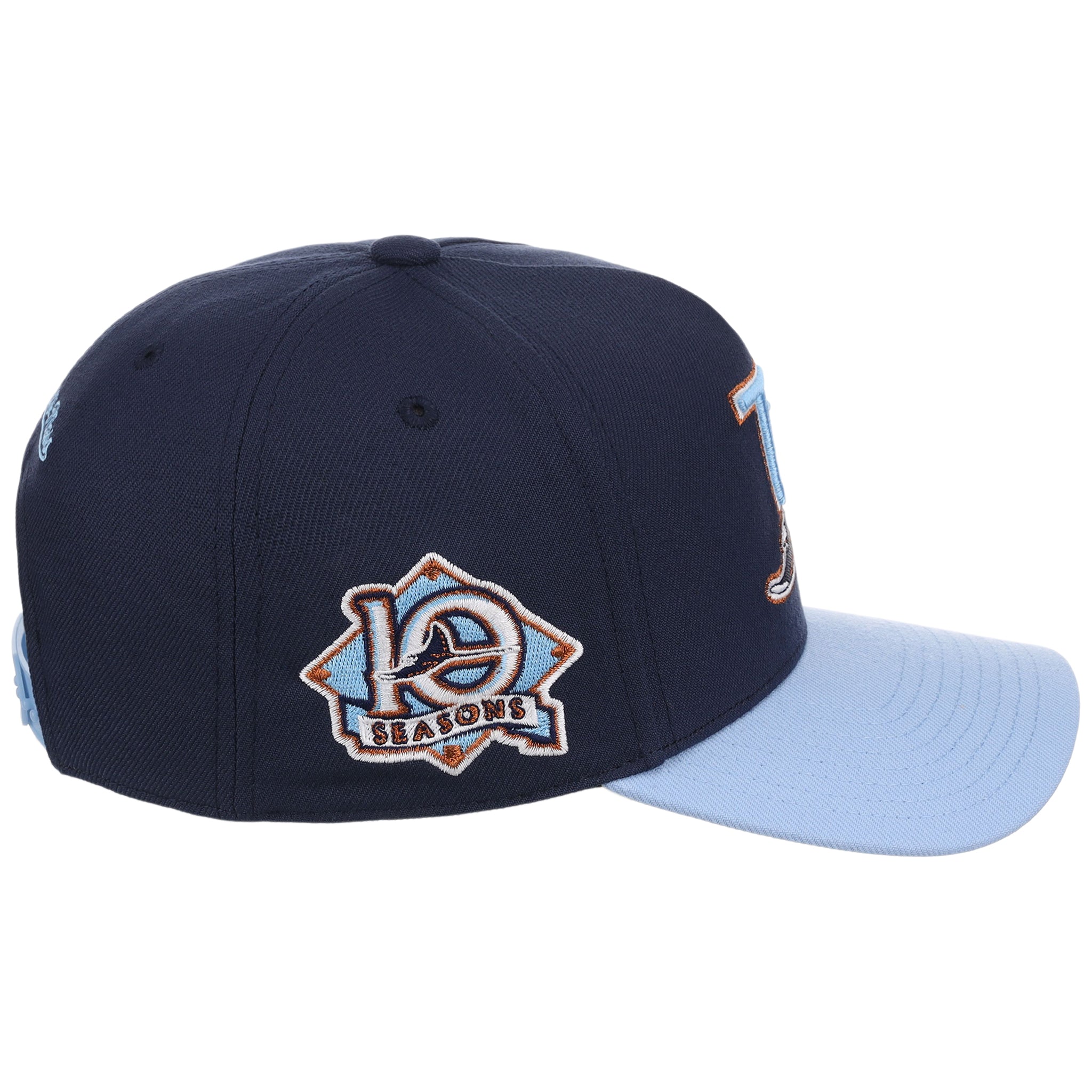 Tampa Bay Rays MLB Ocean Sky Mitchell & Ness Pro Pinch