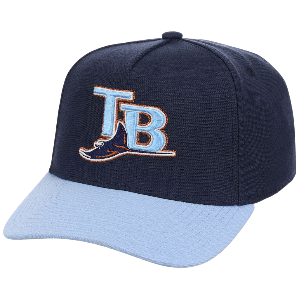 Tampa Bay Rays MLB Ocean Sky Mitchell & Ness Pro Pinch
