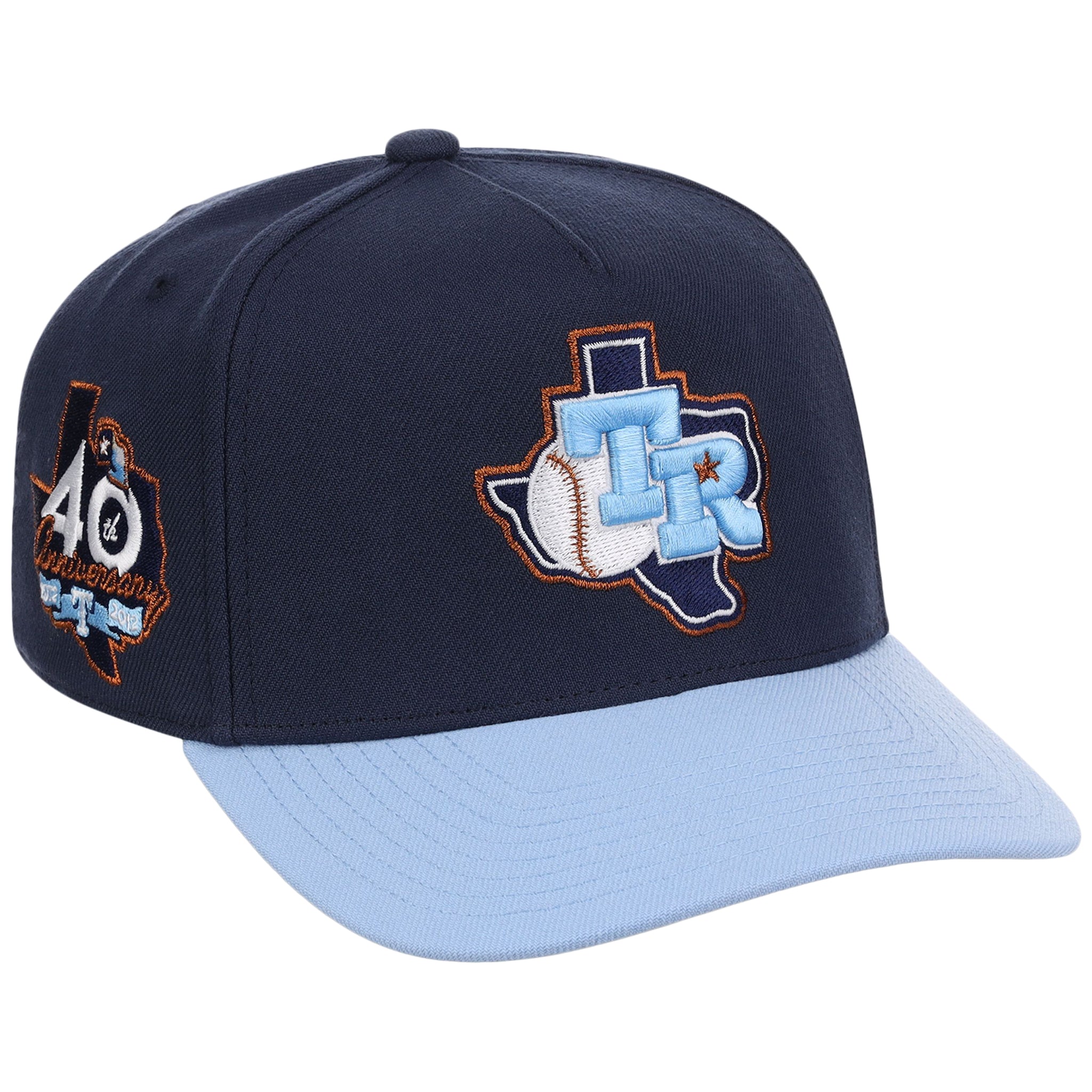 Texas Rangers MLB Ocean Sky Mitchell & Ness Pro Pinch