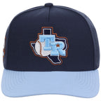 Texas Rangers MLB Ocean Sky Mitchell & Ness Pro Pinch