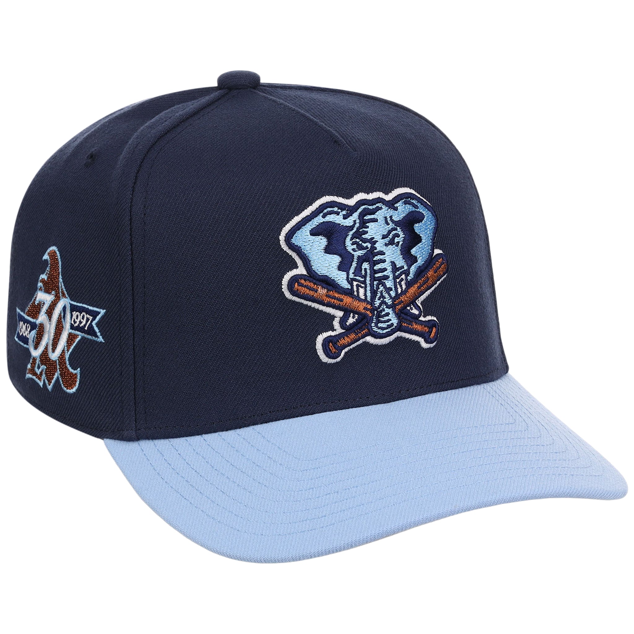 Oakland Athletics MLB Ocean Sky Mitchell & Ness Pro Pinch