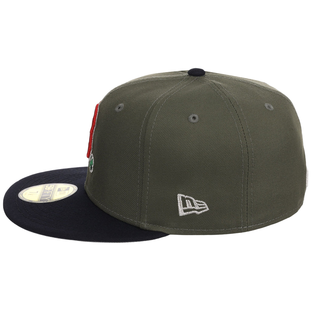 Boston Red Sox Southie Syndicate New Era 59FIFTY - Olive