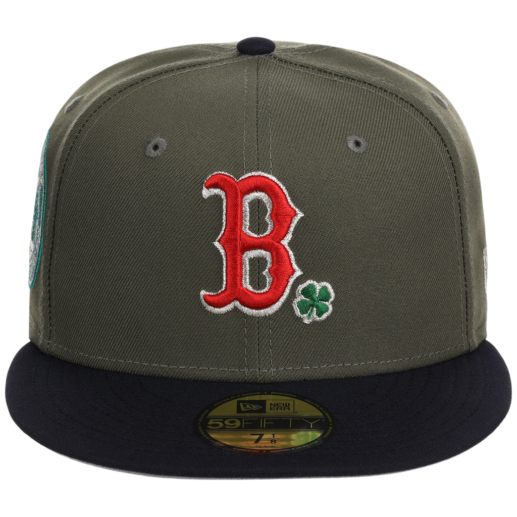 Boston Red Sox Southie Syndicate New Era 59FIFTY - Olive