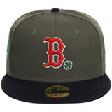 Boston Red Sox Southie Syndicate New Era 59FIFTY - Olive