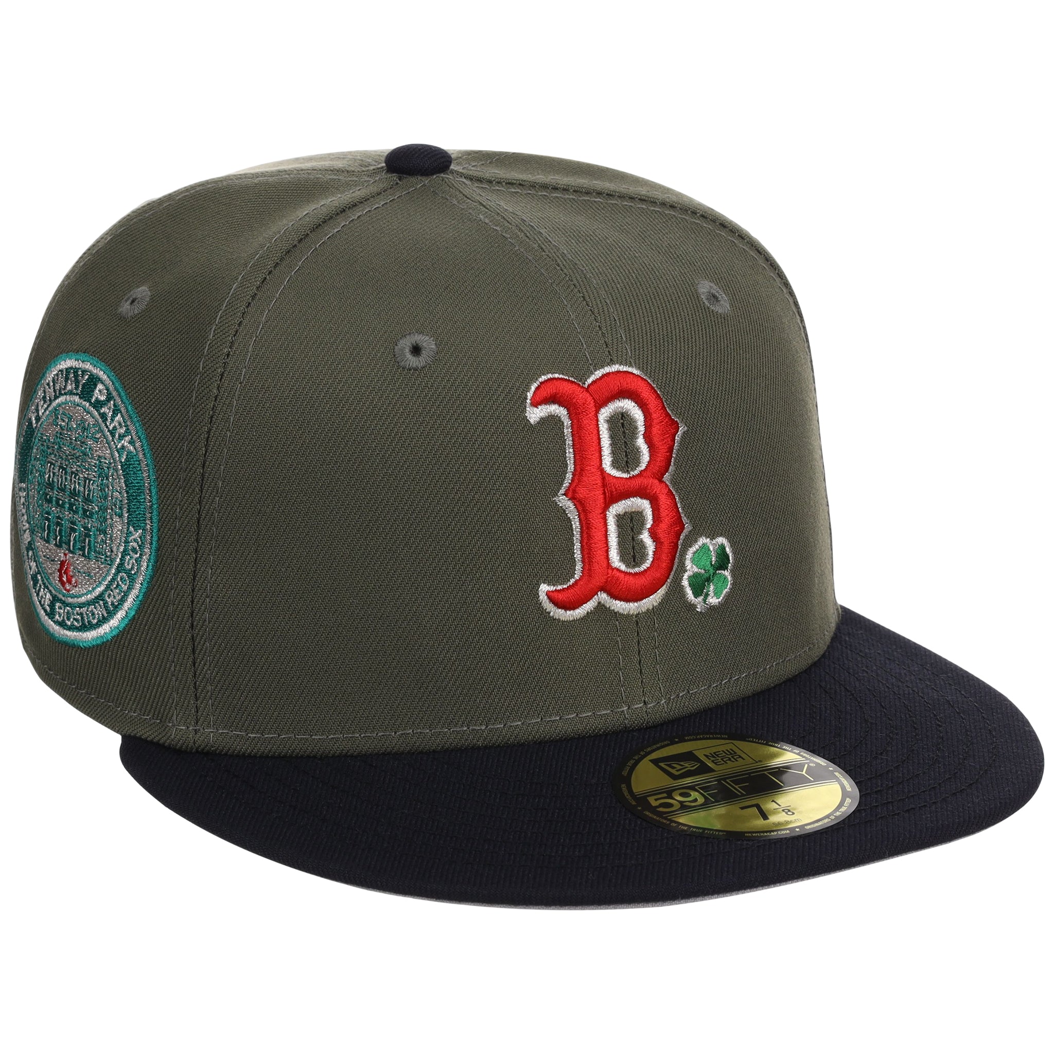Boston Red Sox Southie Syndicate New Era 59FIFTY - Olive