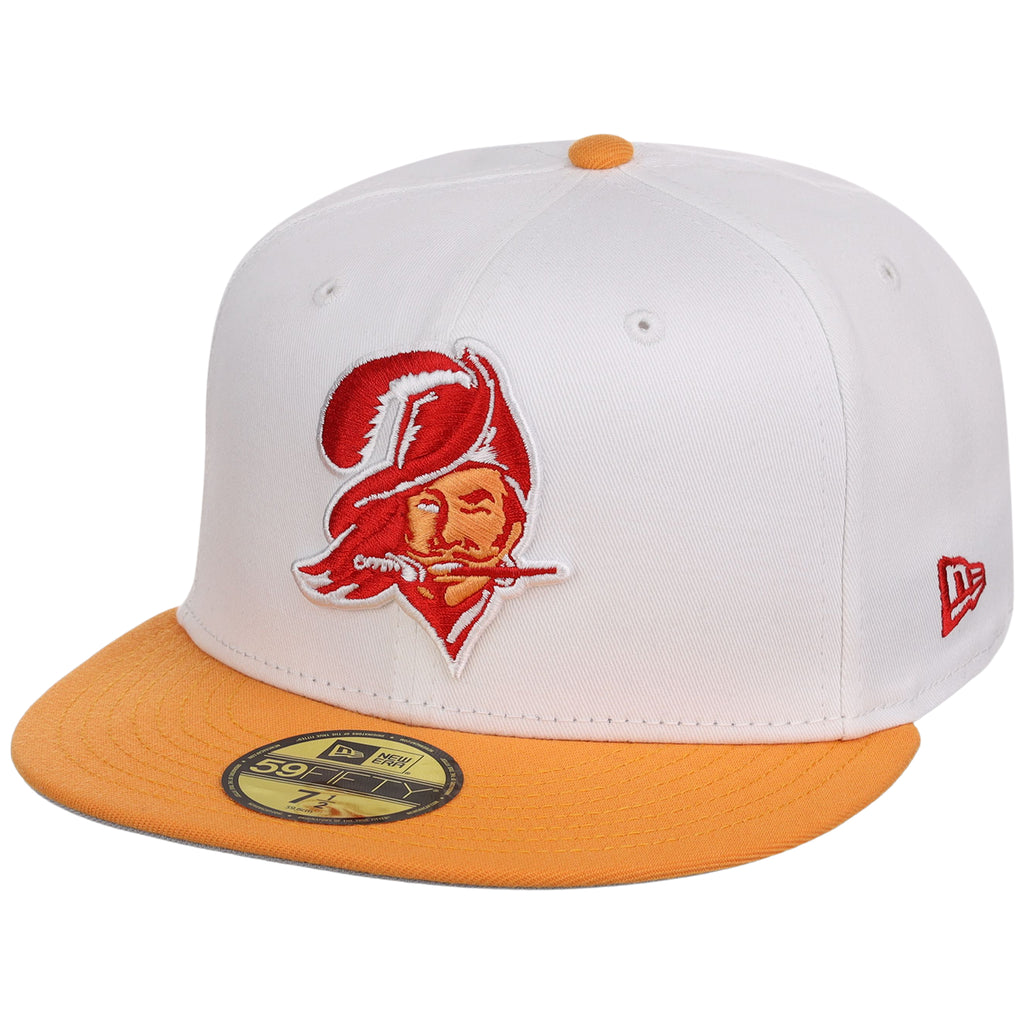 Tampa Bay Buccaneers 'Then & Now' New Era 59FIFTY Retro Graphite Era Flip