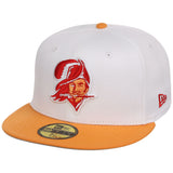Tampa Bay Buccaneers 'Then & Now' New Era 59FIFTY Retro Graphite Era Flip