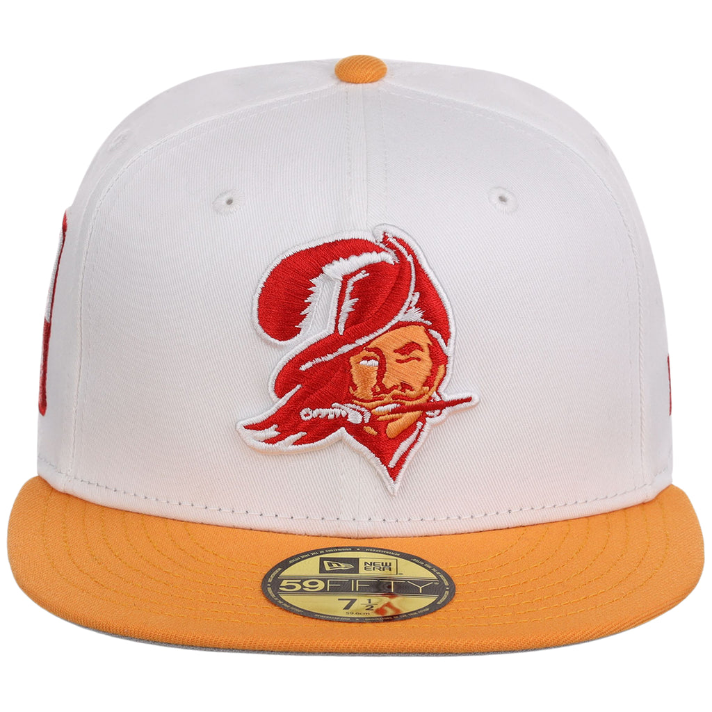Tampa Bay Buccaneers 'Then & Now' New Era 59FIFTY Retro Graphite Era Flip