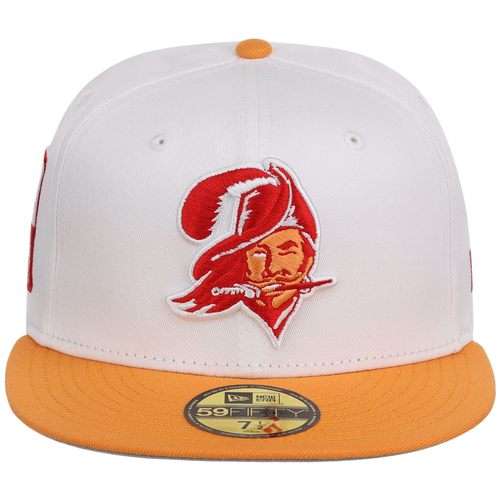 Tampa Bay Buccaneers 'Then & Now' New Era 59FIFTY Retro Graphite Era Flip
