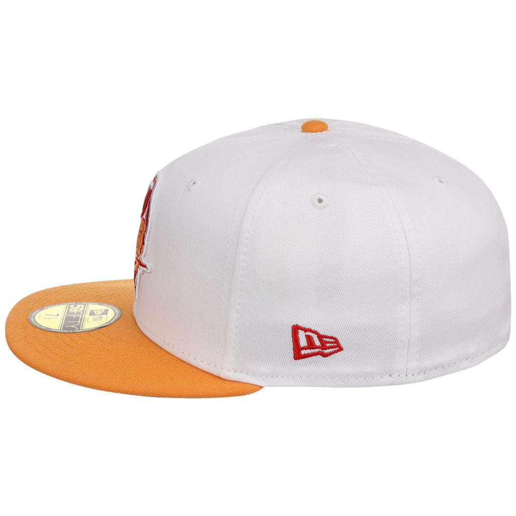 Tampa Bay Buccaneers 'Then & Now' New Era 59FIFTY Retro Graphite Era Flip