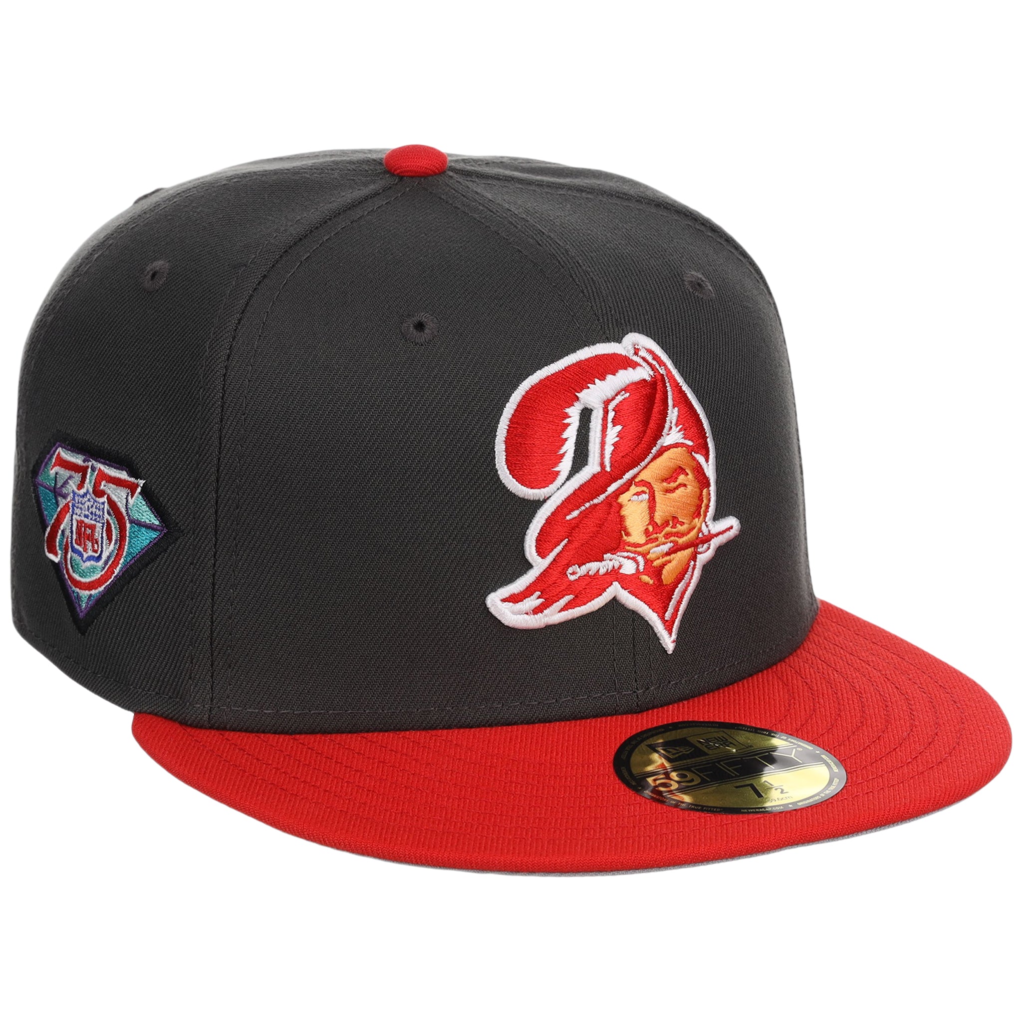 Tampa Bay Buccaneers 'Then & Now' New Era 59FIFTY White/Orange Retro