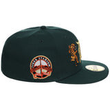 Detroit Tigers Detroit Crown the City 'Double Tiger' - Dark Green 59FIFTY