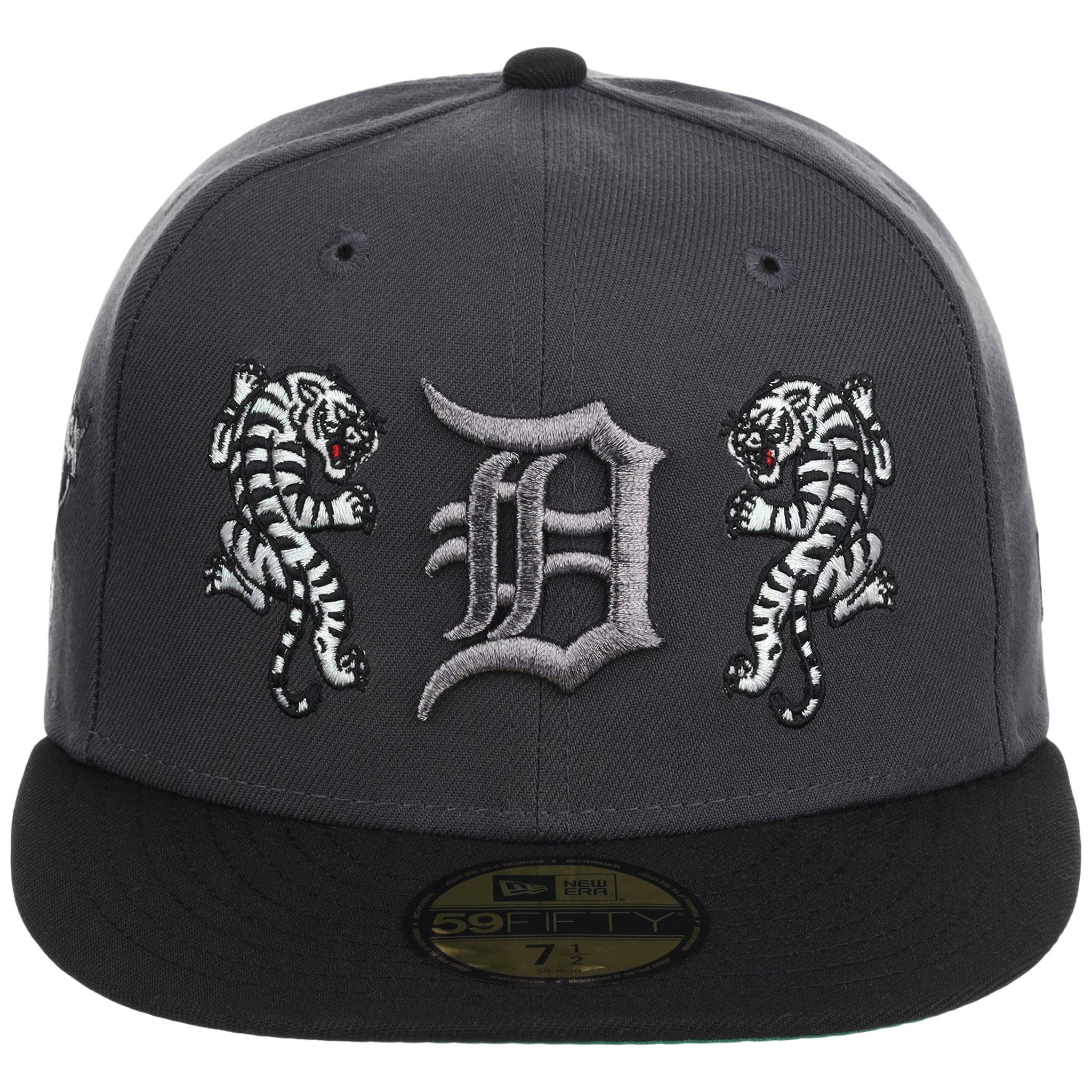 Detroit Tigers Detroit Crown the City 'Double Tiger' - Graphite 59FIFTY