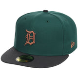 Detroit Tigers Detroit Crown the City - Dark Green Graphite 59FIFTY