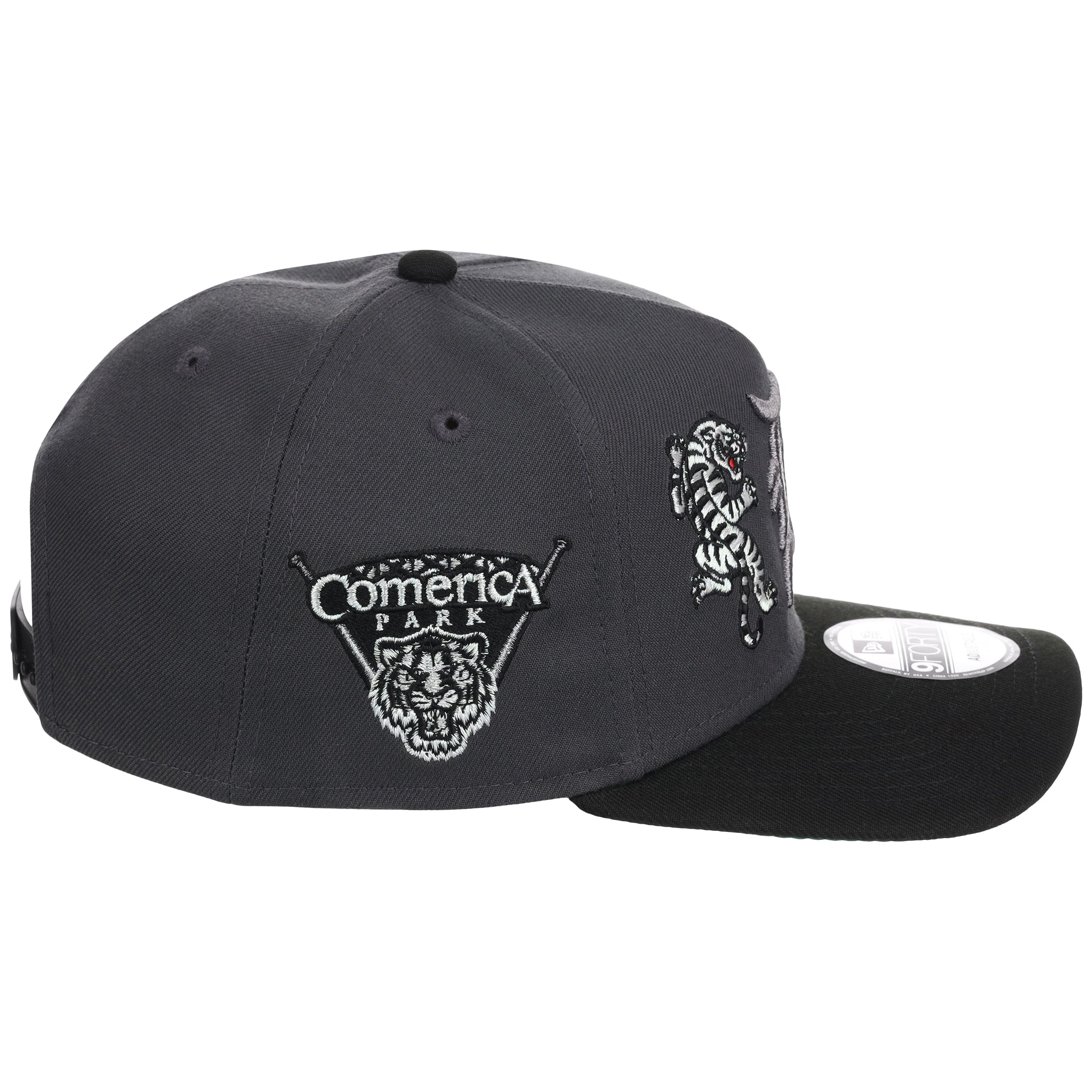 Detroit Tigers Detroit Crown the City 'Double Tiger' - Graphite 9FORTY