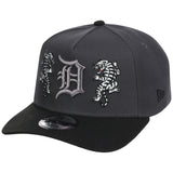 Detroit Tigers Detroit Crown the City 'Double Tiger' - Graphite 9FORTY