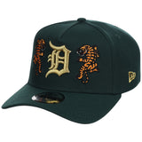 Detroit Tigers Detroit Crown the City 'Double Tiger' - Dark Green 9FORTY