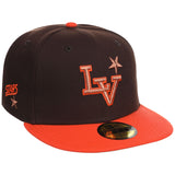 Las Vegas Aviators Las Vegas Crown the City New Era 59FIFTY - Brown/Orange