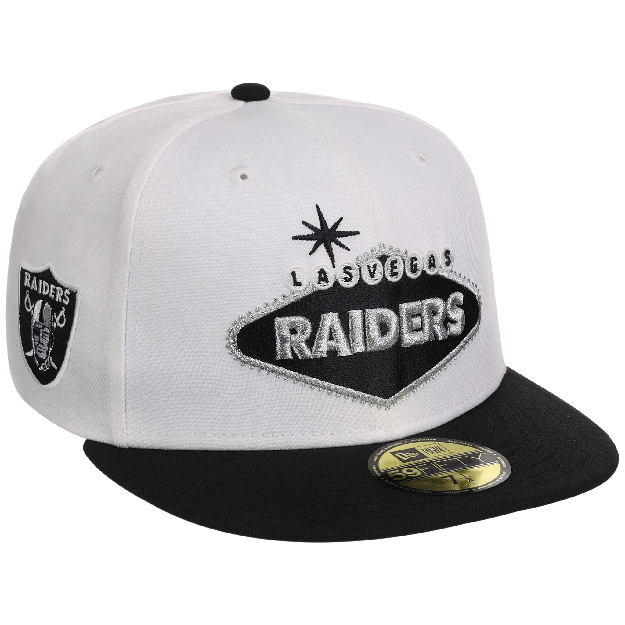 Las Vegas Raiders Las Vegas Crown the City New Era 59FIFTY - Welcome Sign