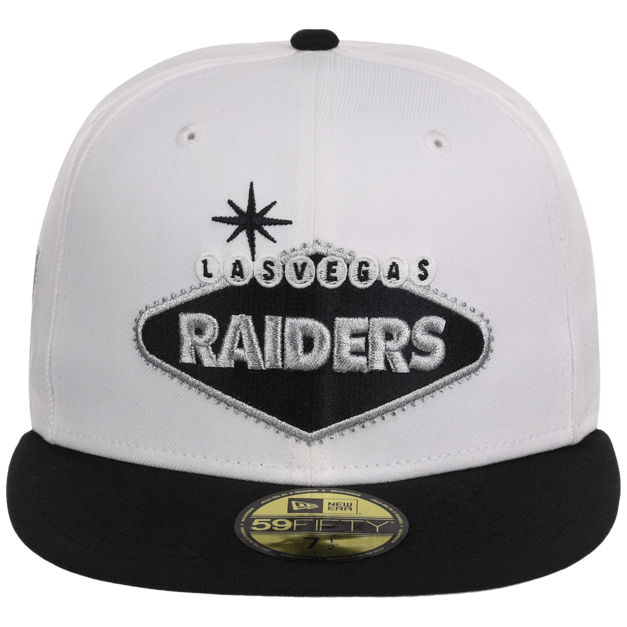 Las Vegas Raiders Las Vegas Crown the City New Era 59FIFTY - Welcome Sign