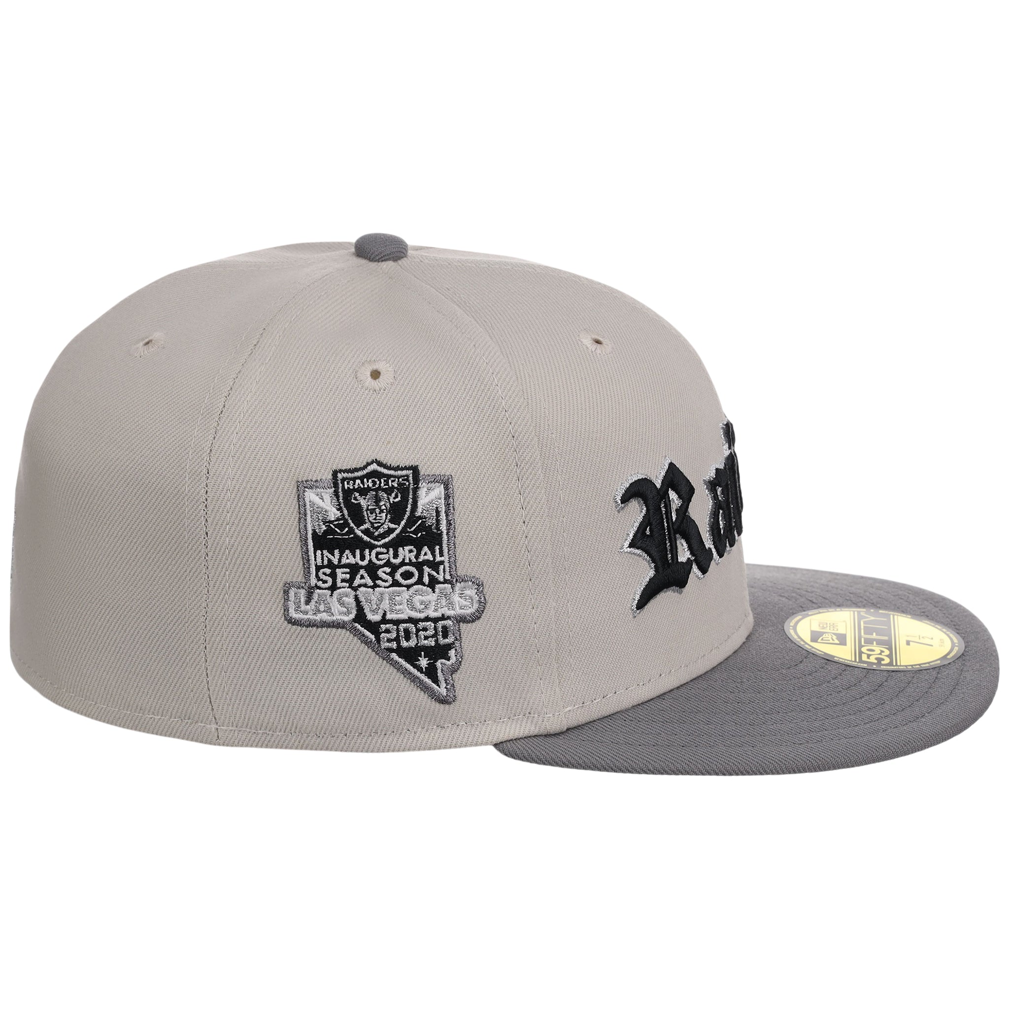 日本未発売レアカラー‼︎ RAIDERS OldEnglish 59FIFTY Las Vegas Raiders Las Vegas Crown the City New Era 59FIFTY - Old