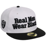 Las Vegas Raiders Las Vegas Crown the City New Era 59FIFTY - Wear Black - White/Black