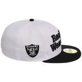 Las Vegas Raiders Las Vegas Crown the City New Era 59FIFTY - Wear Black - White/Black