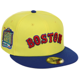 Boston Red Sox Iron Czar New Era 59FIFTY (Yellow/Blue)